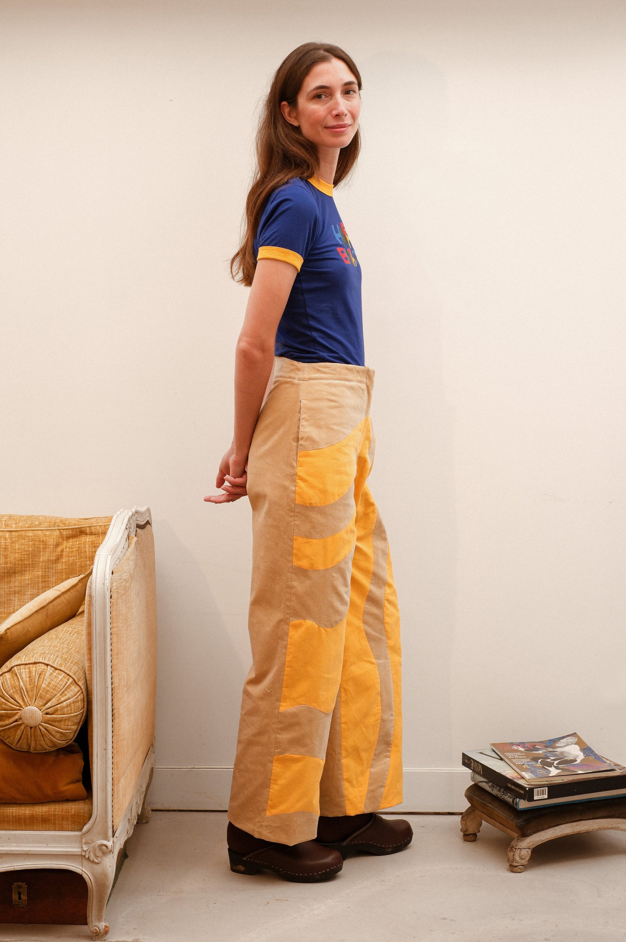 Pantalon Bakst, yellow