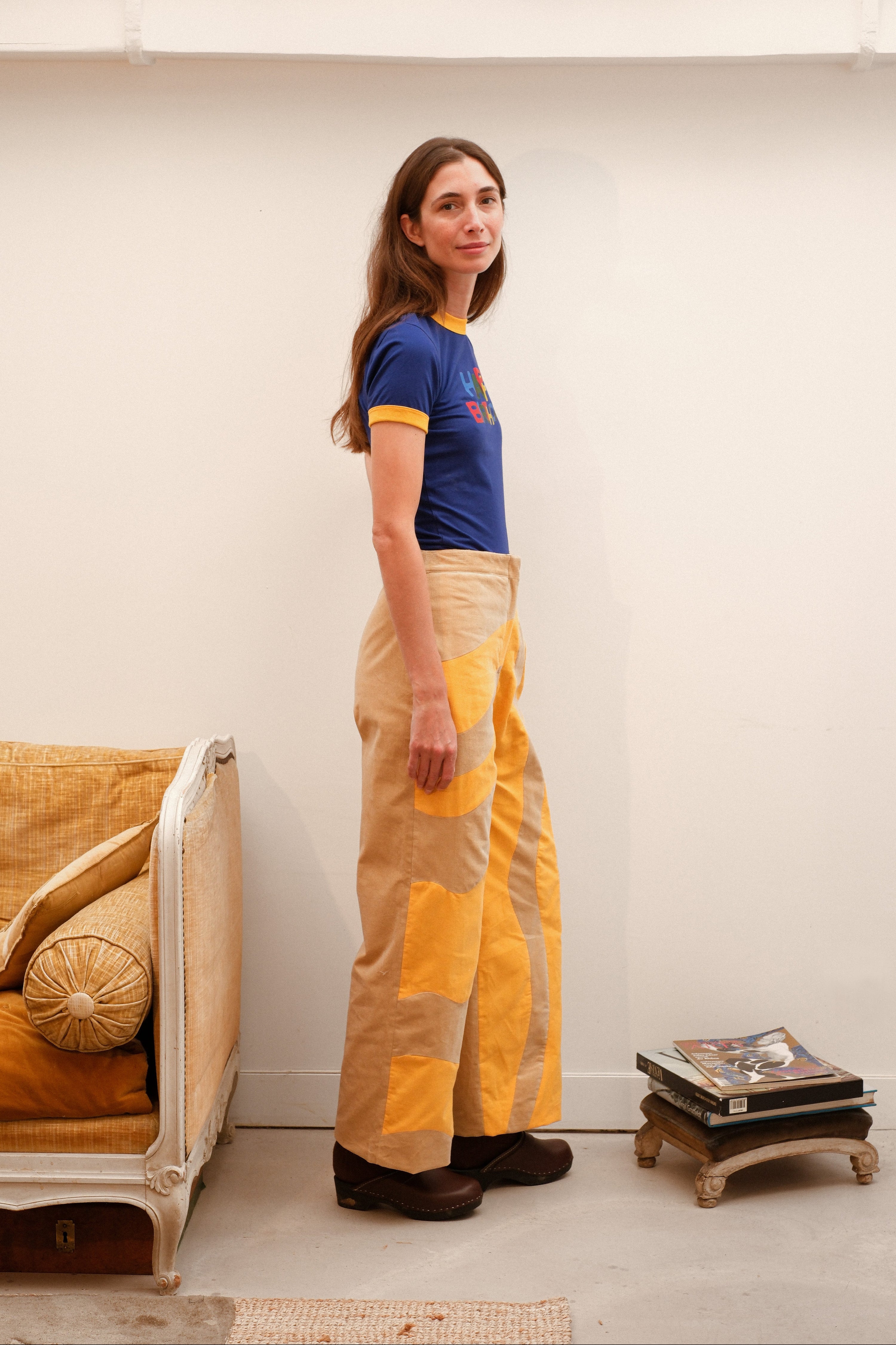 Pantalon Bakst, yellow