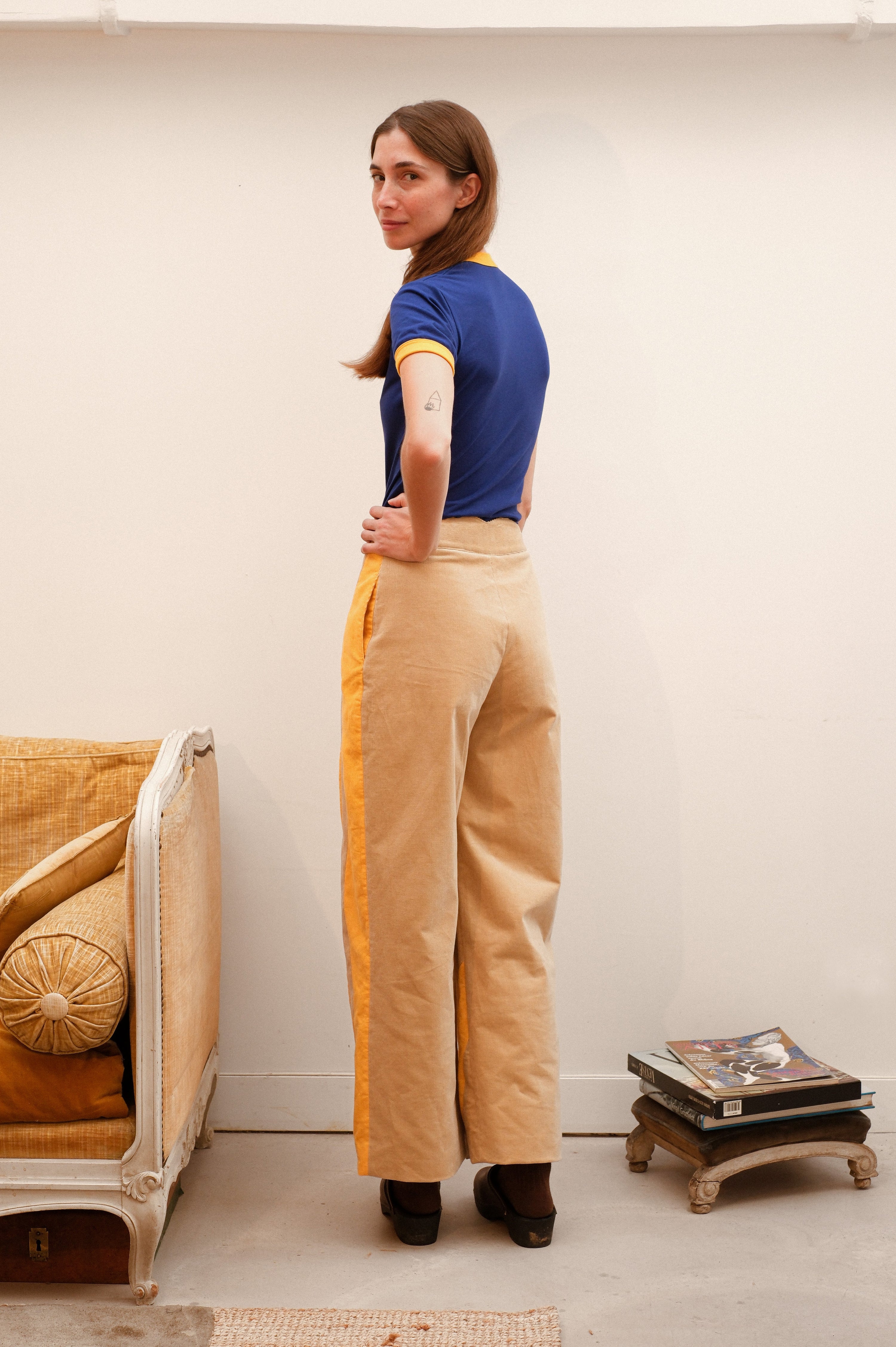 Pantalon Bakst, yellow