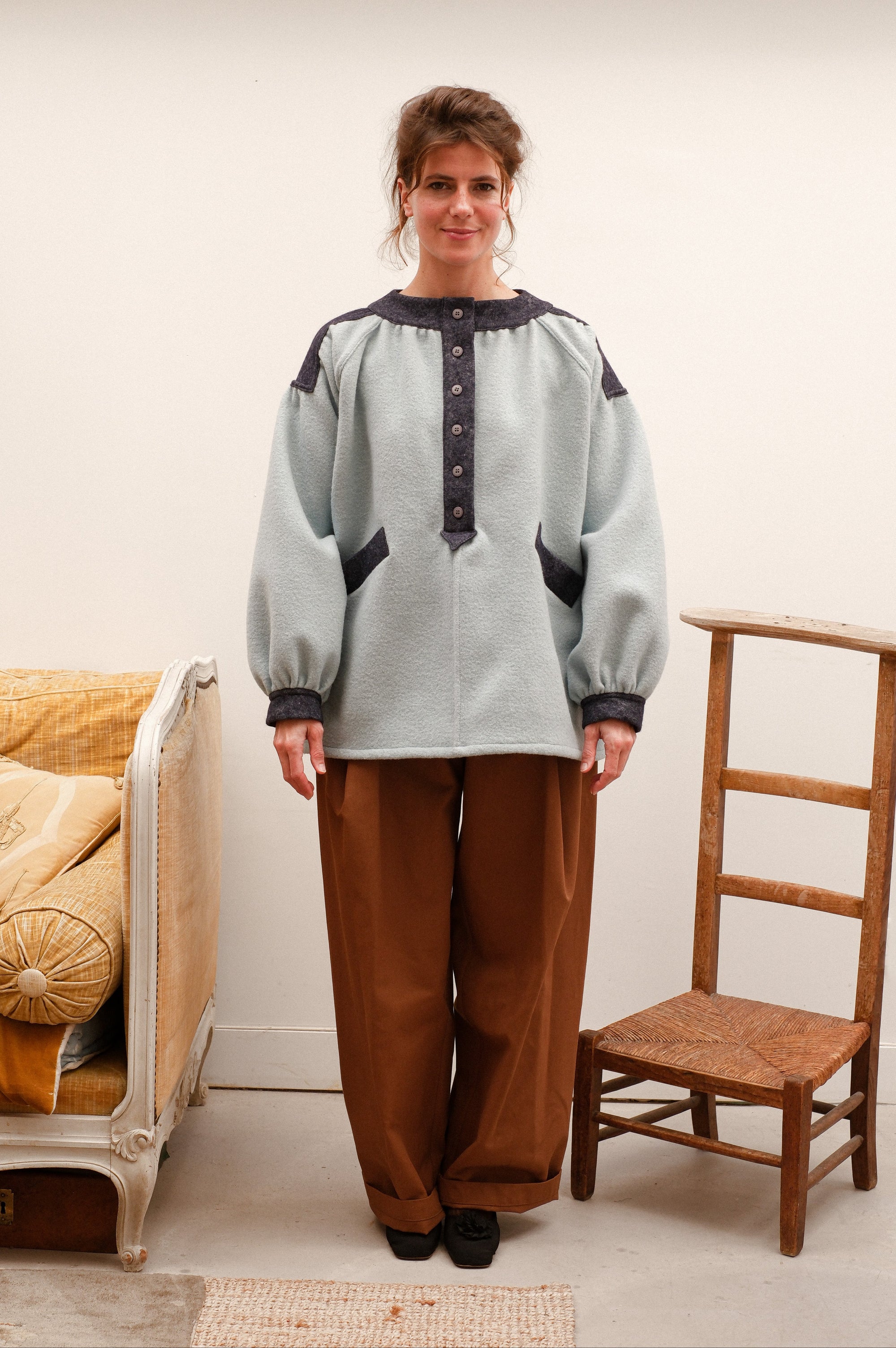 Vareuse ou biaude, laine