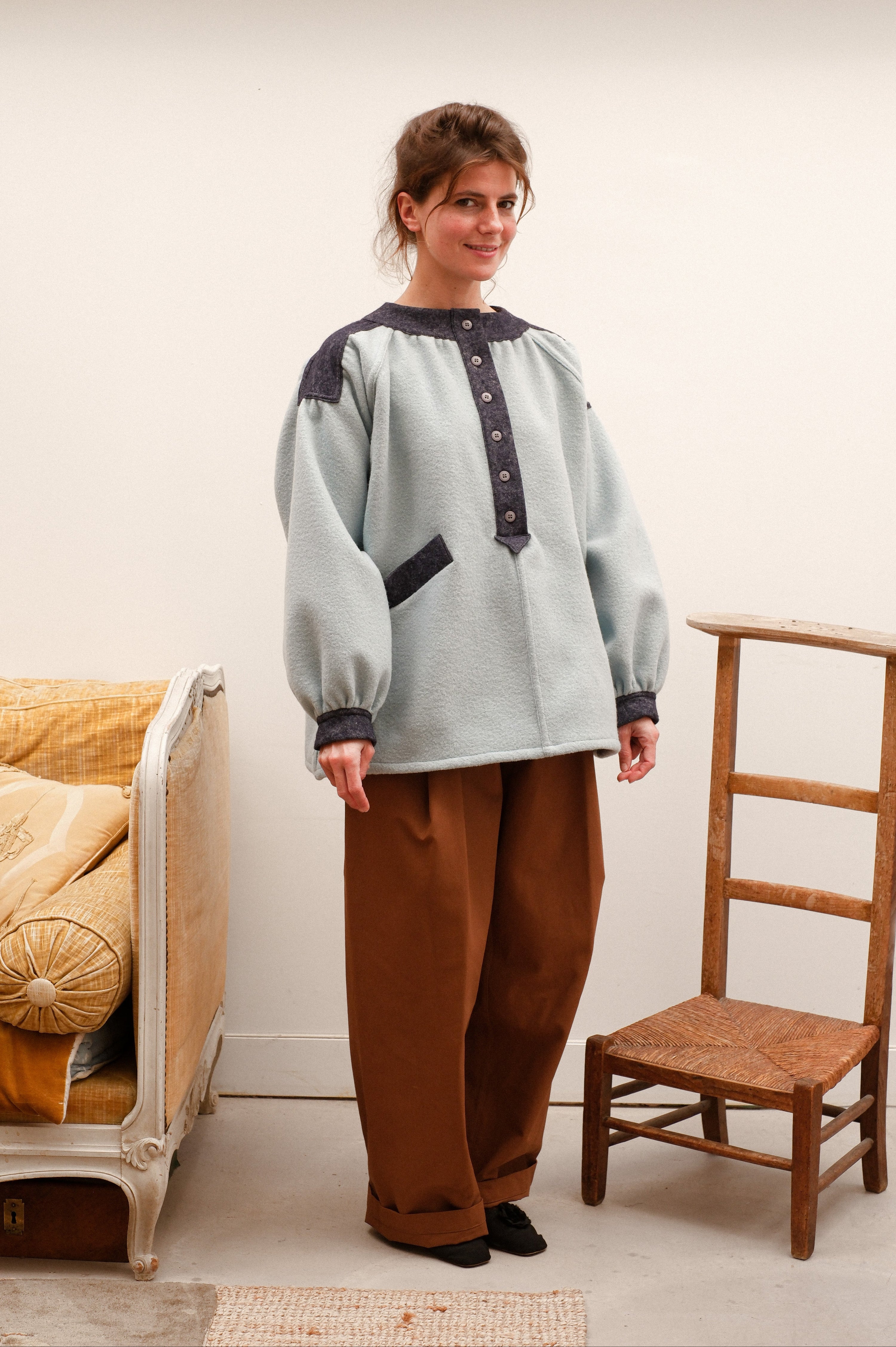 Vareuse ou biaude, laine