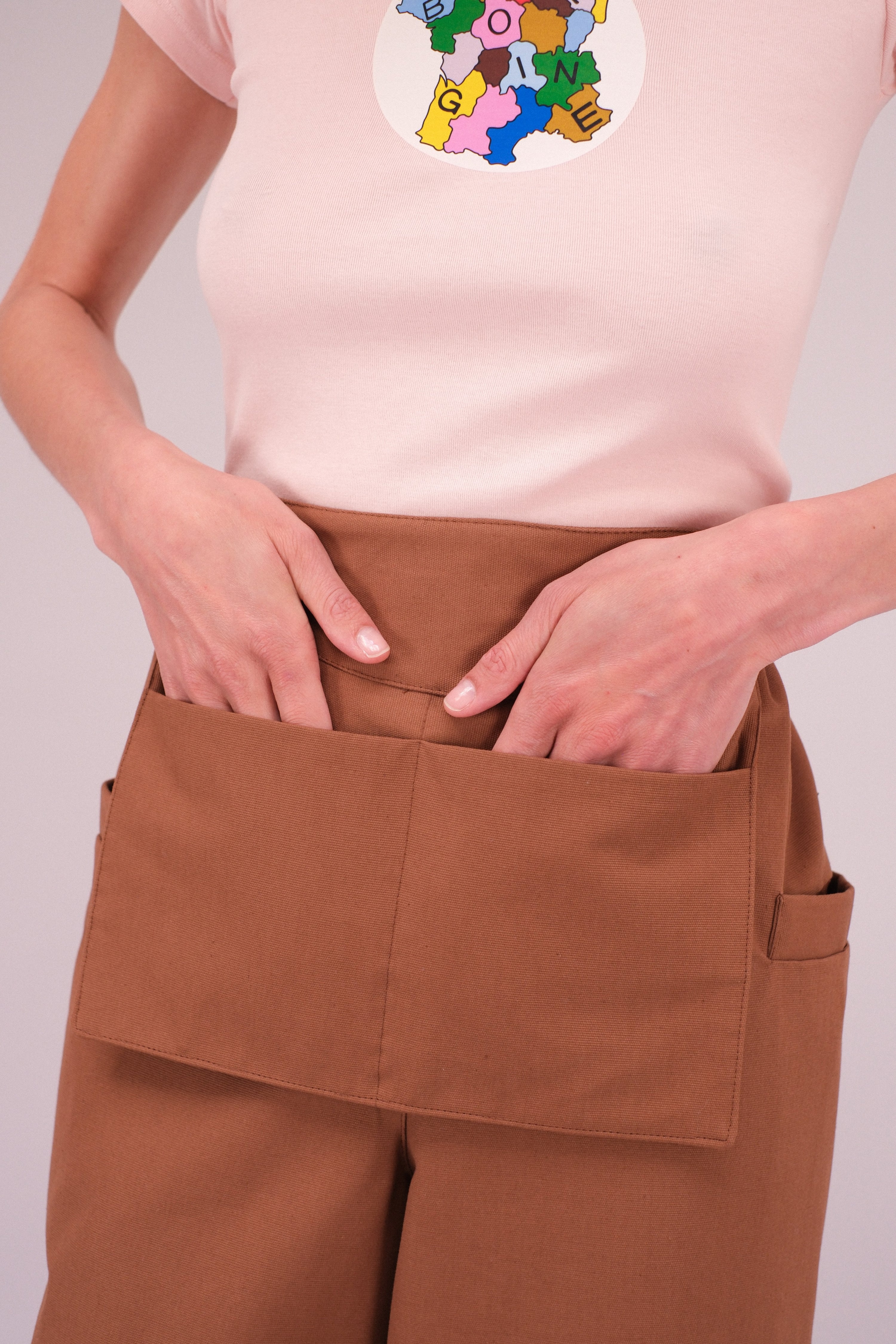 Pantalon Davantier, tabac