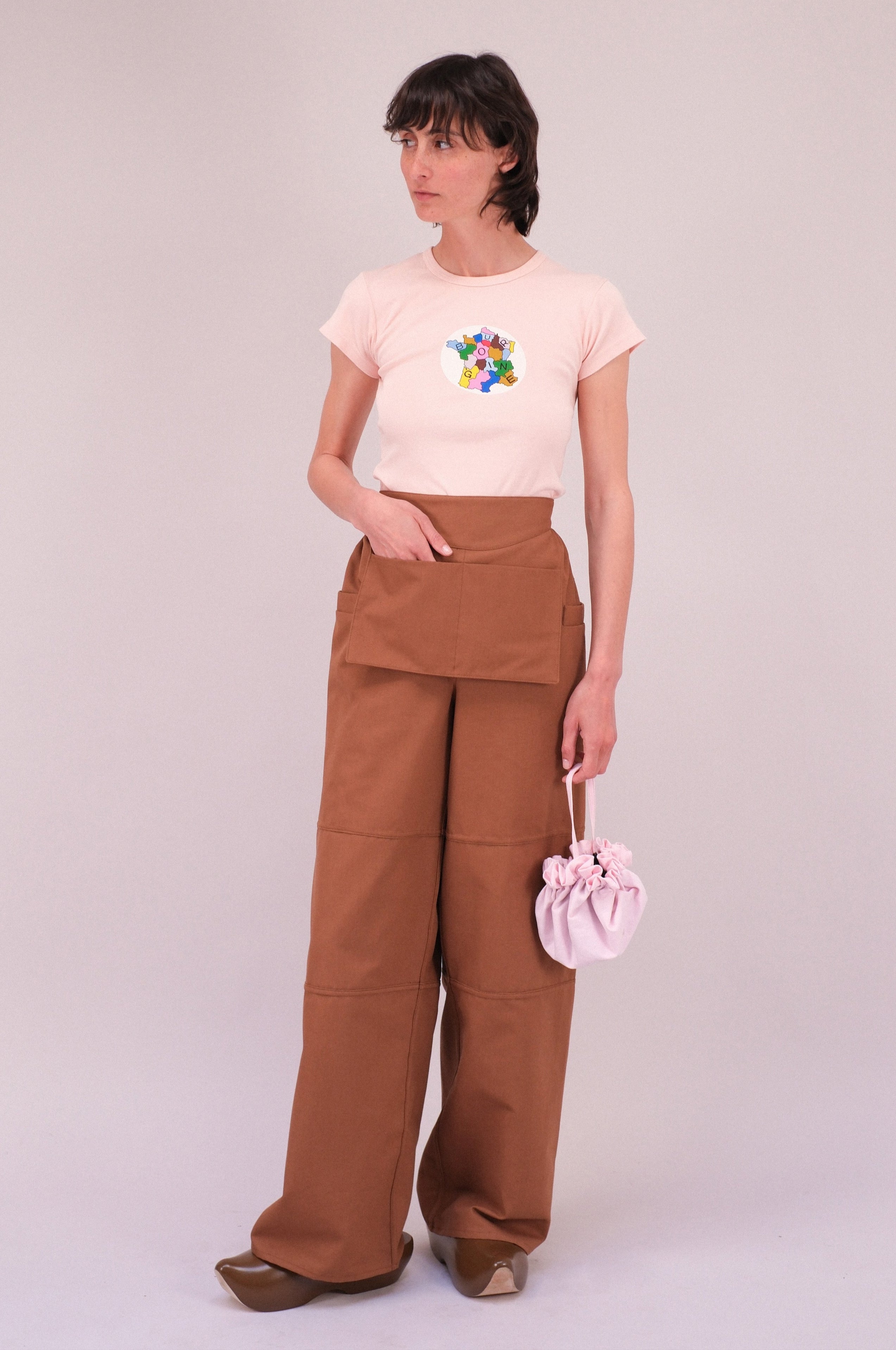 Pantalon Davantier, tabac