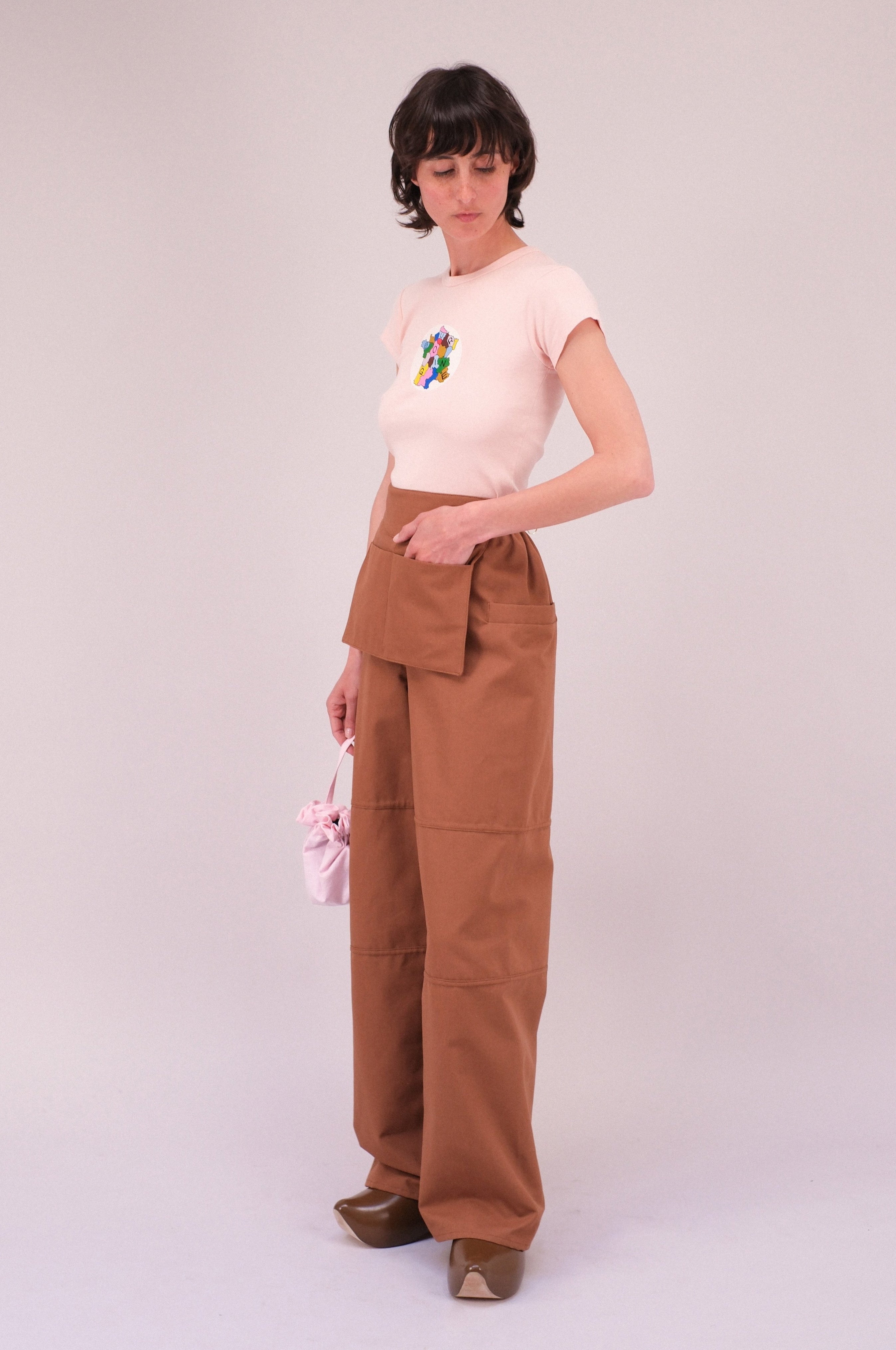 Pantalon Davantier, tabac