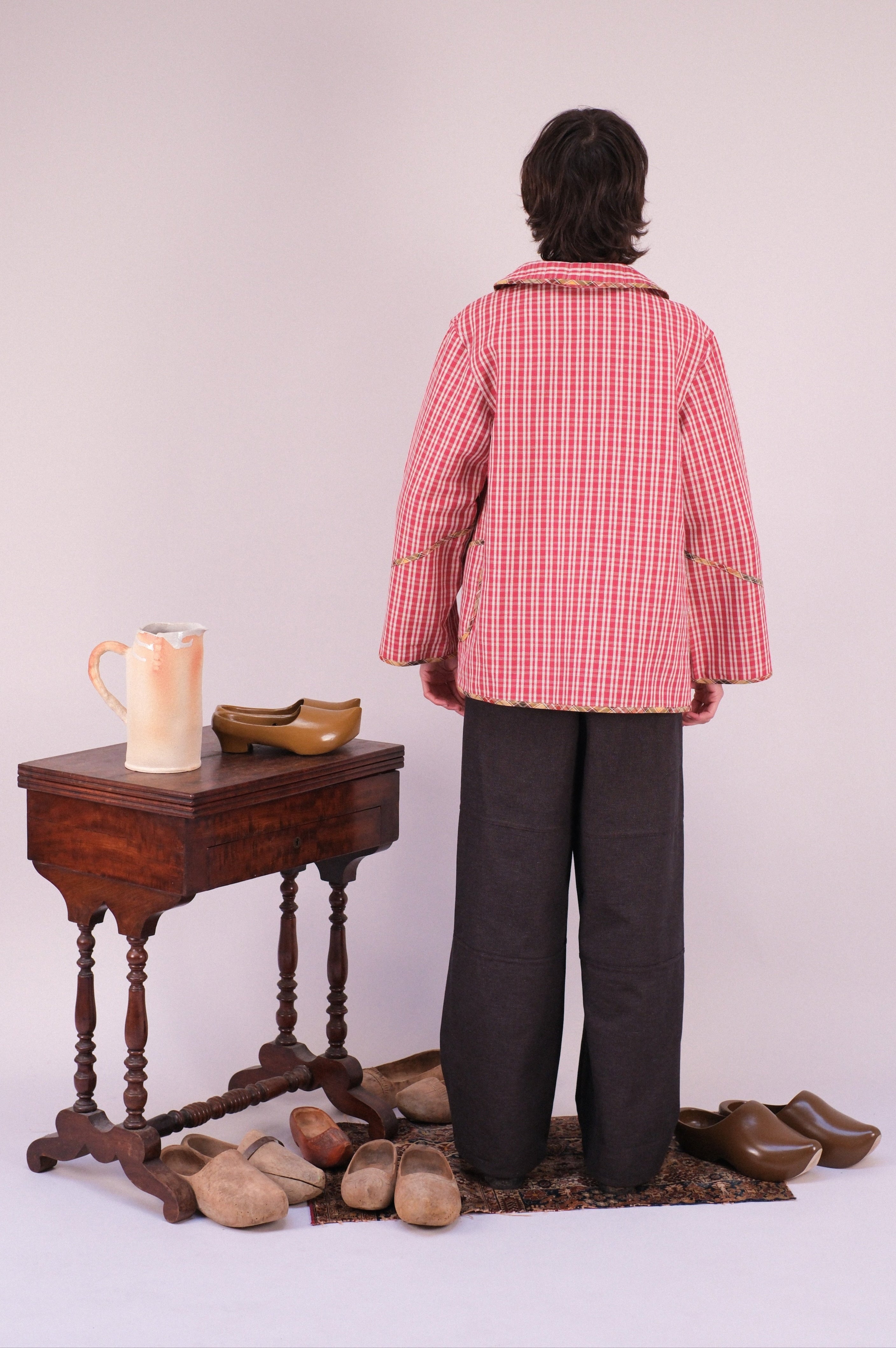 Veste du pourpointier, framboise