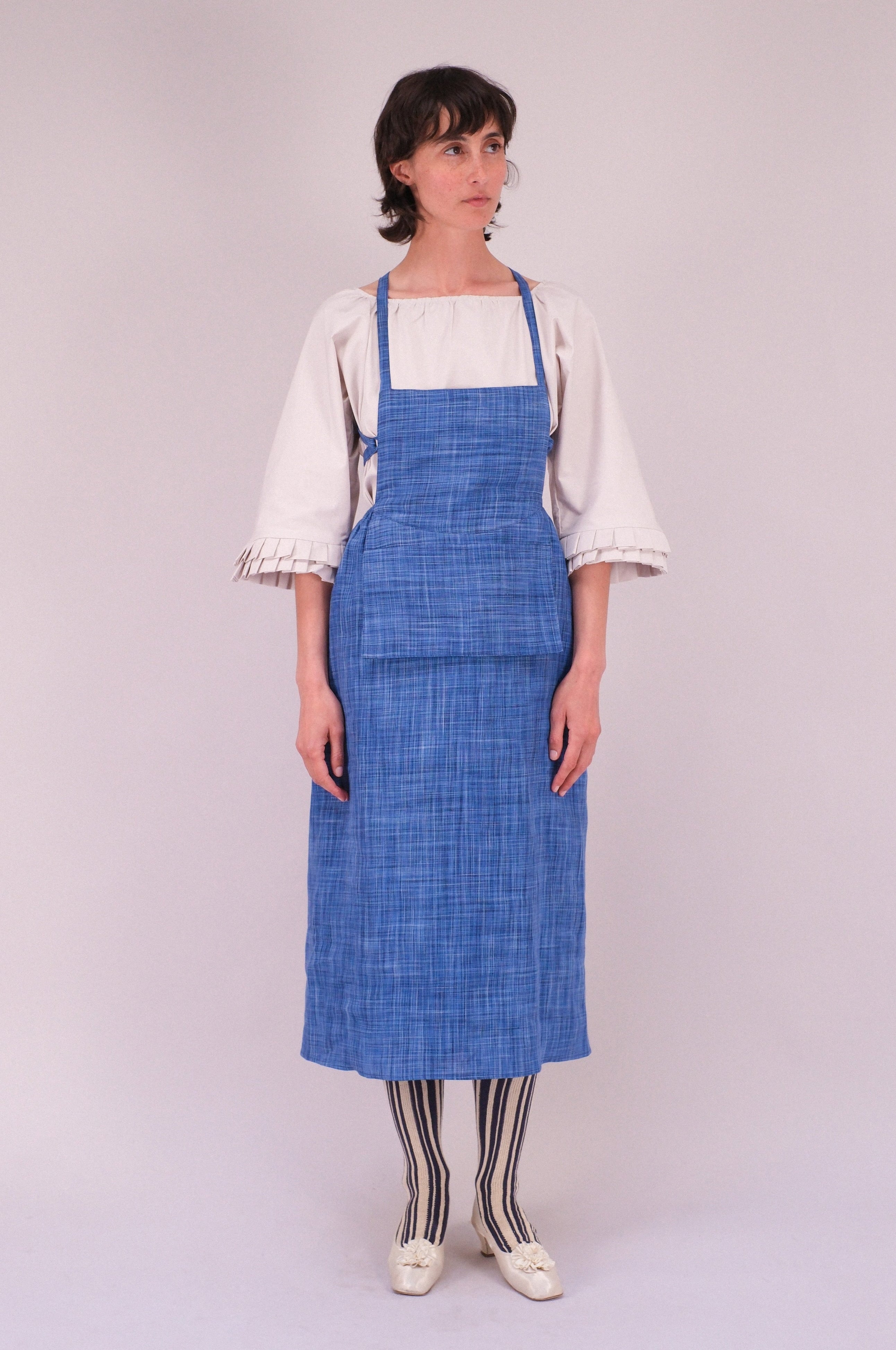 Robe Dabantière, bleue