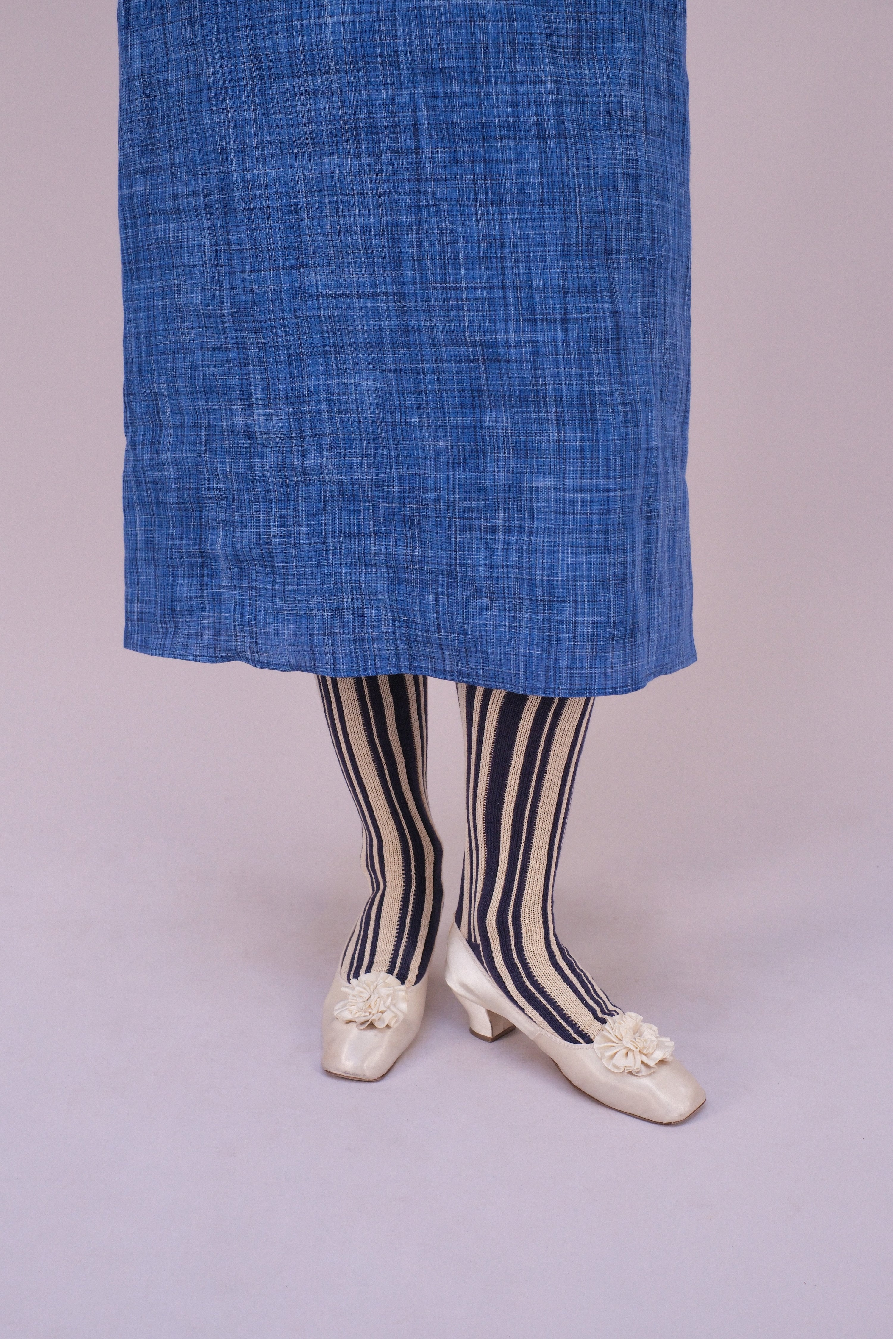 Robe Dabantière, bleue