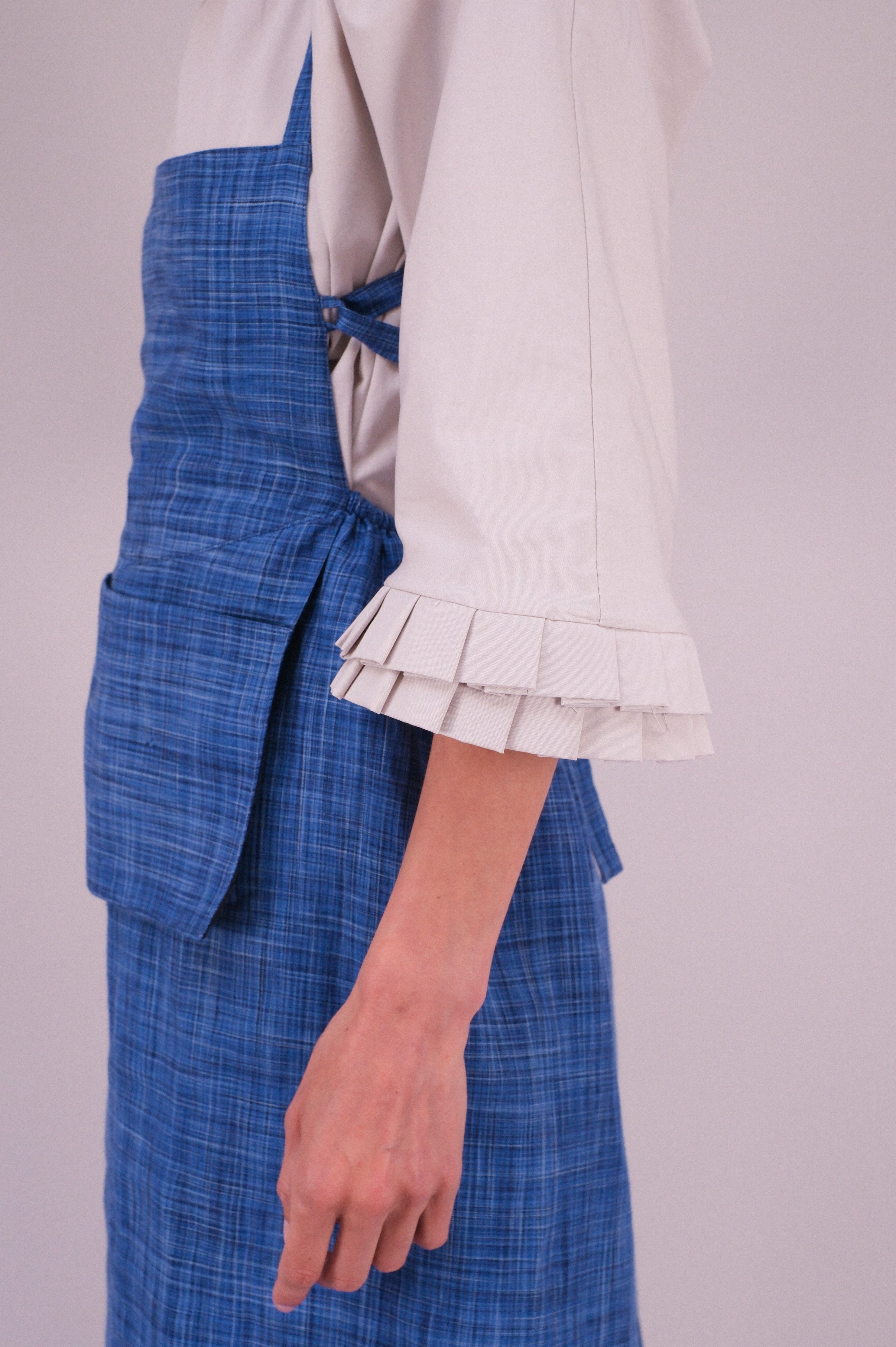 Corsage Casaquin, en greige