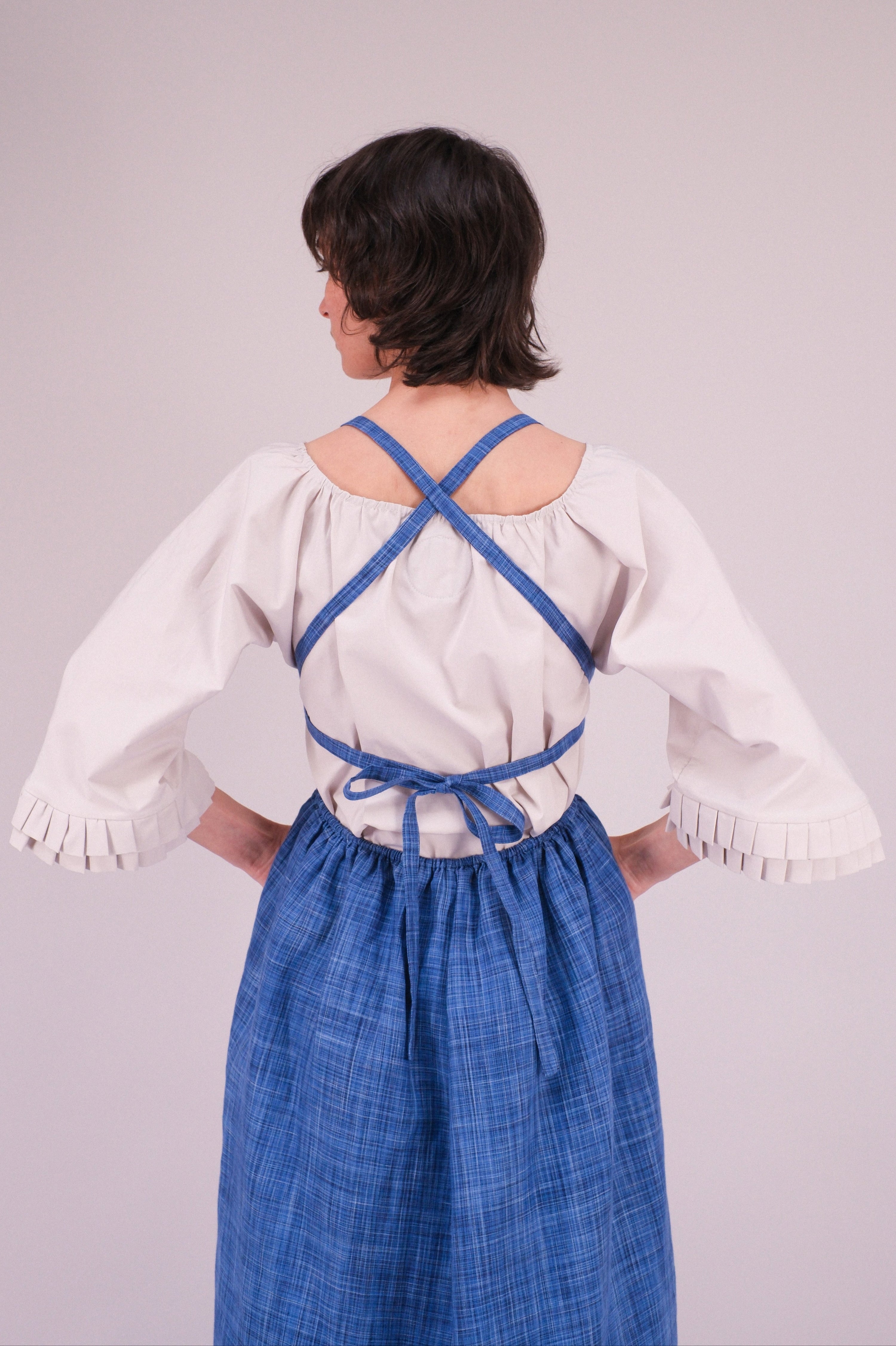 Robe Dabantière, bleue