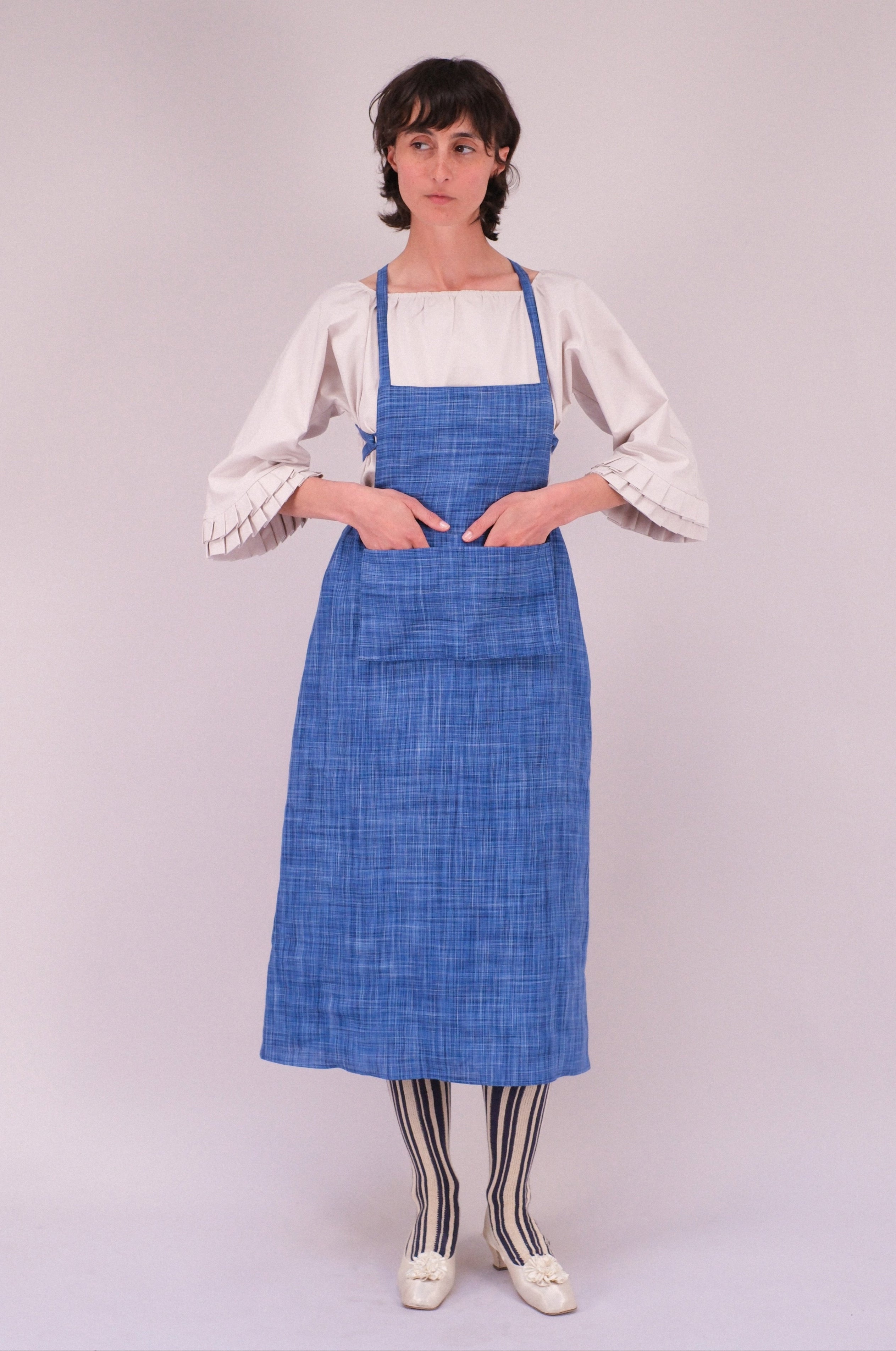 Robe Dabantière, bleue