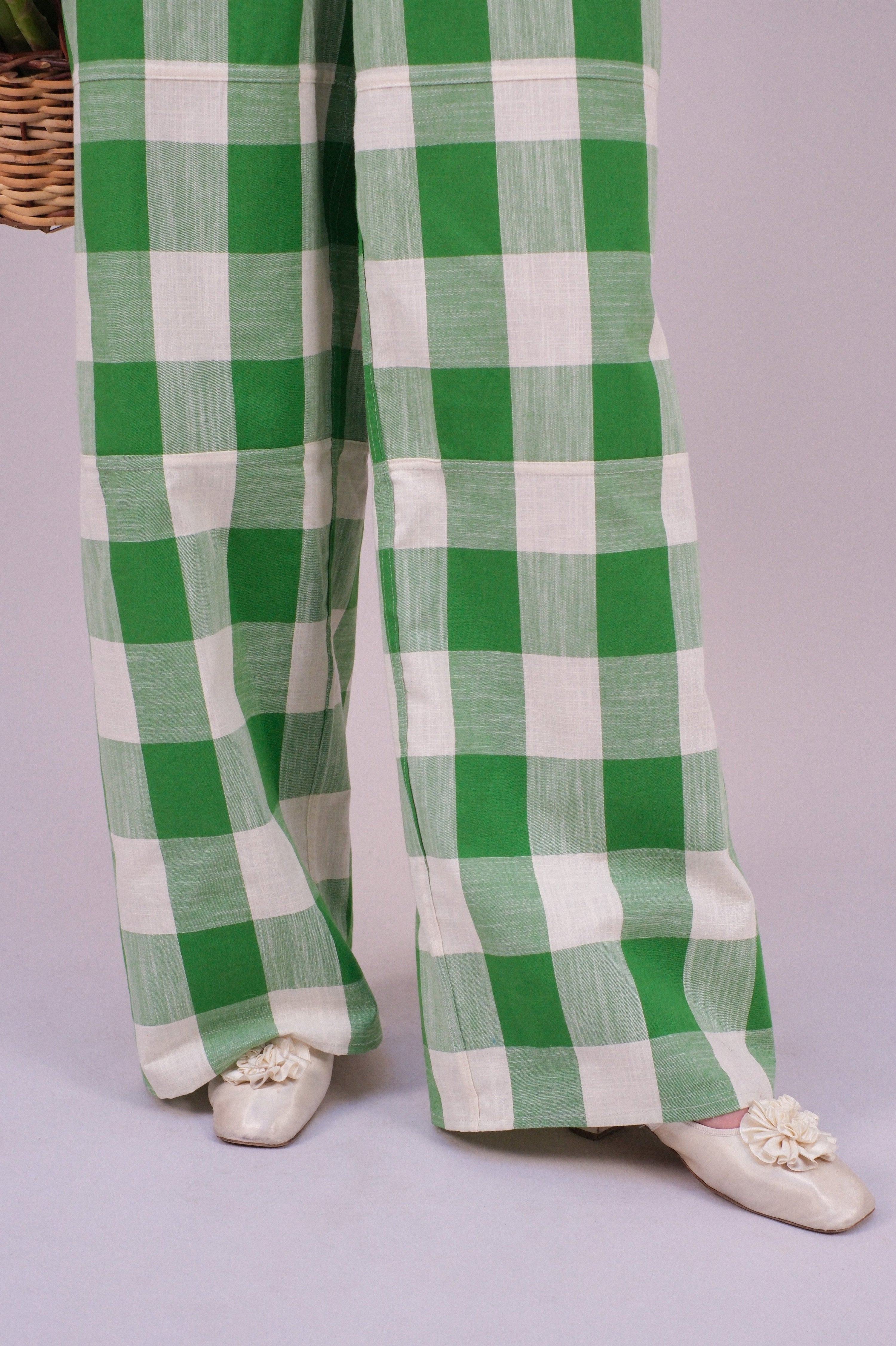 Pantalon Davantier, vichy