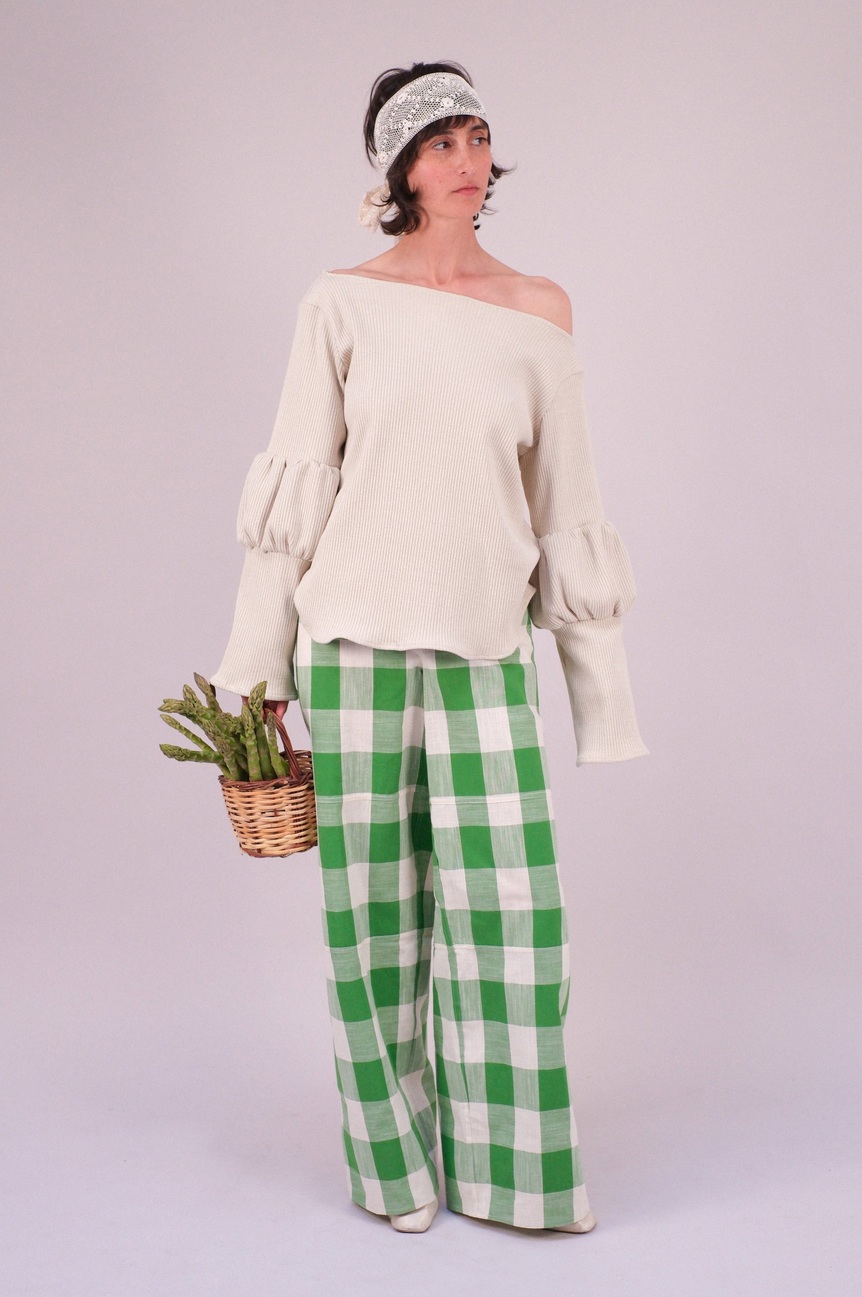Pantalon Davantier, vichy