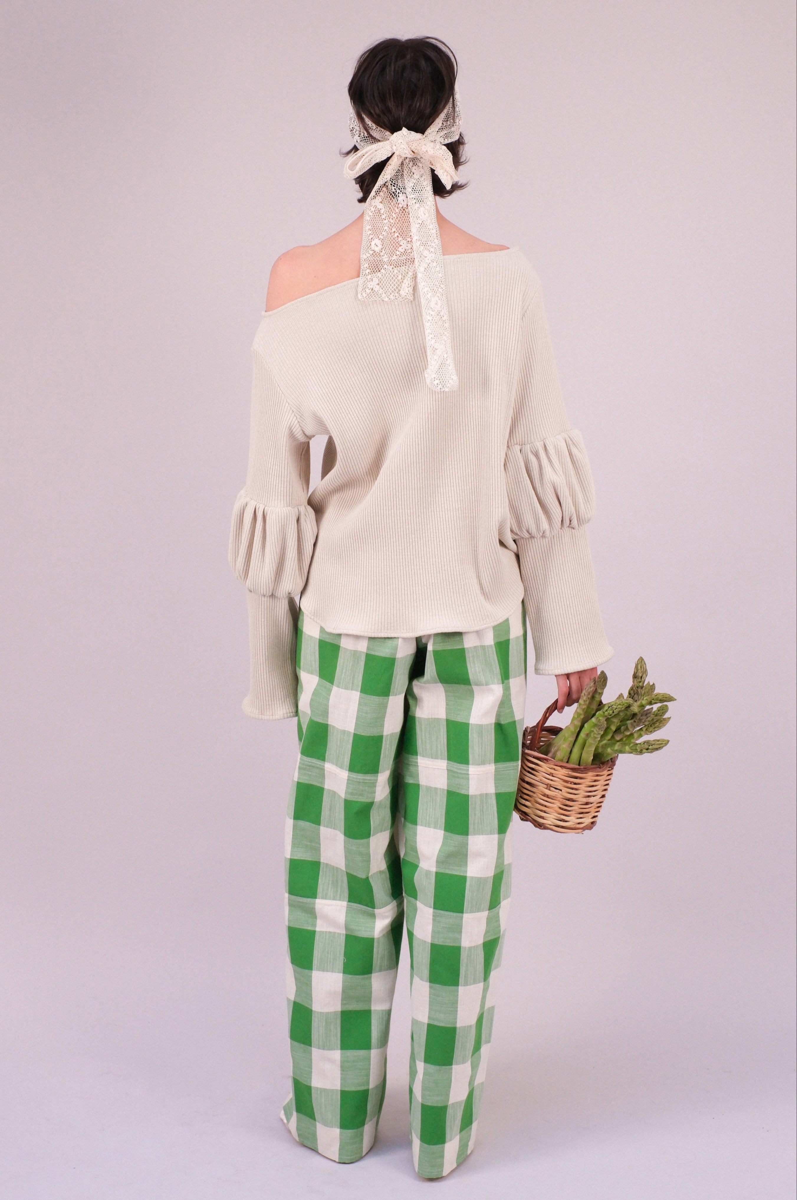 Pantalon Davantier, vichy