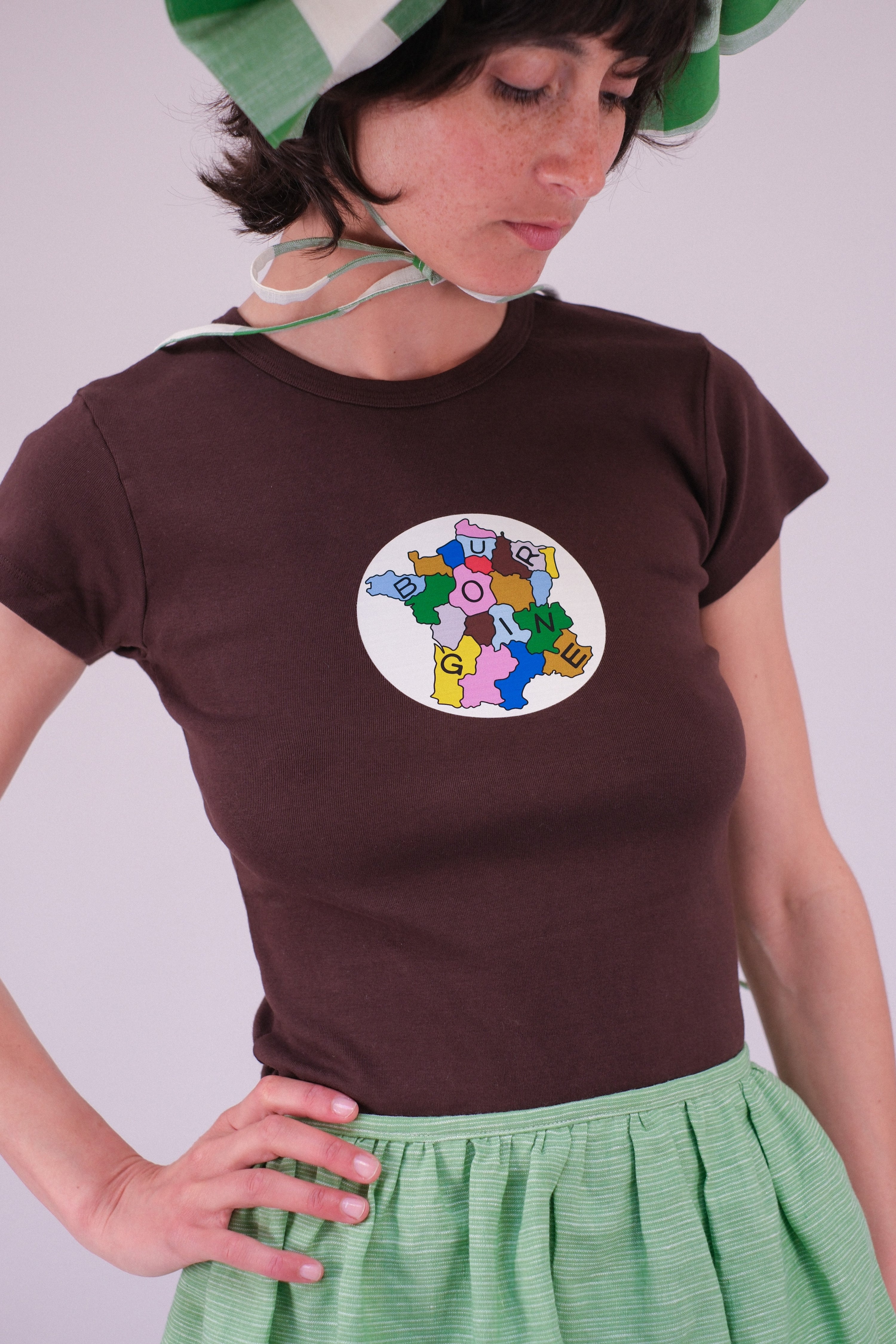 Terroir Tee, maroon