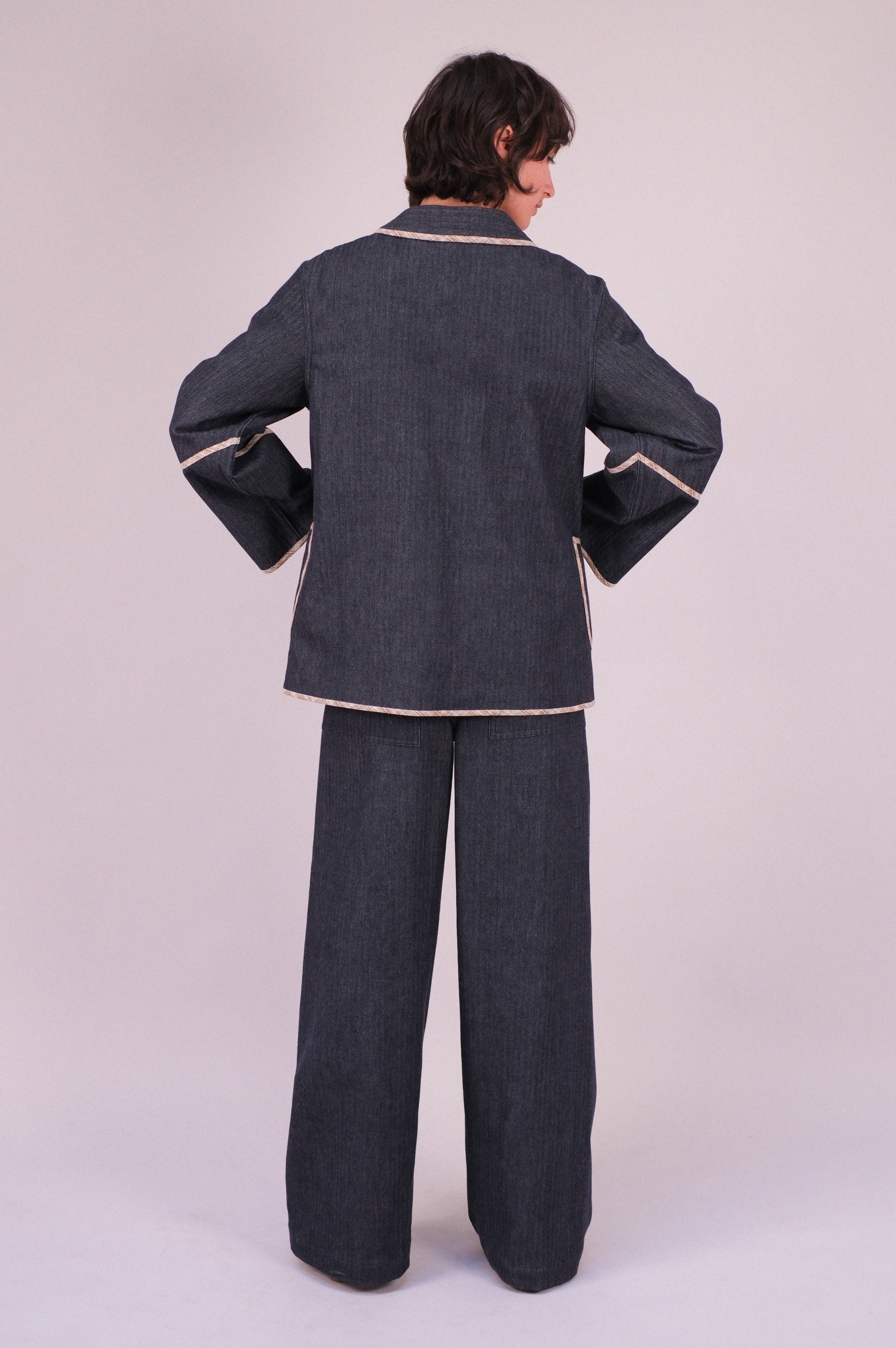 Veste du pourpointier, denim