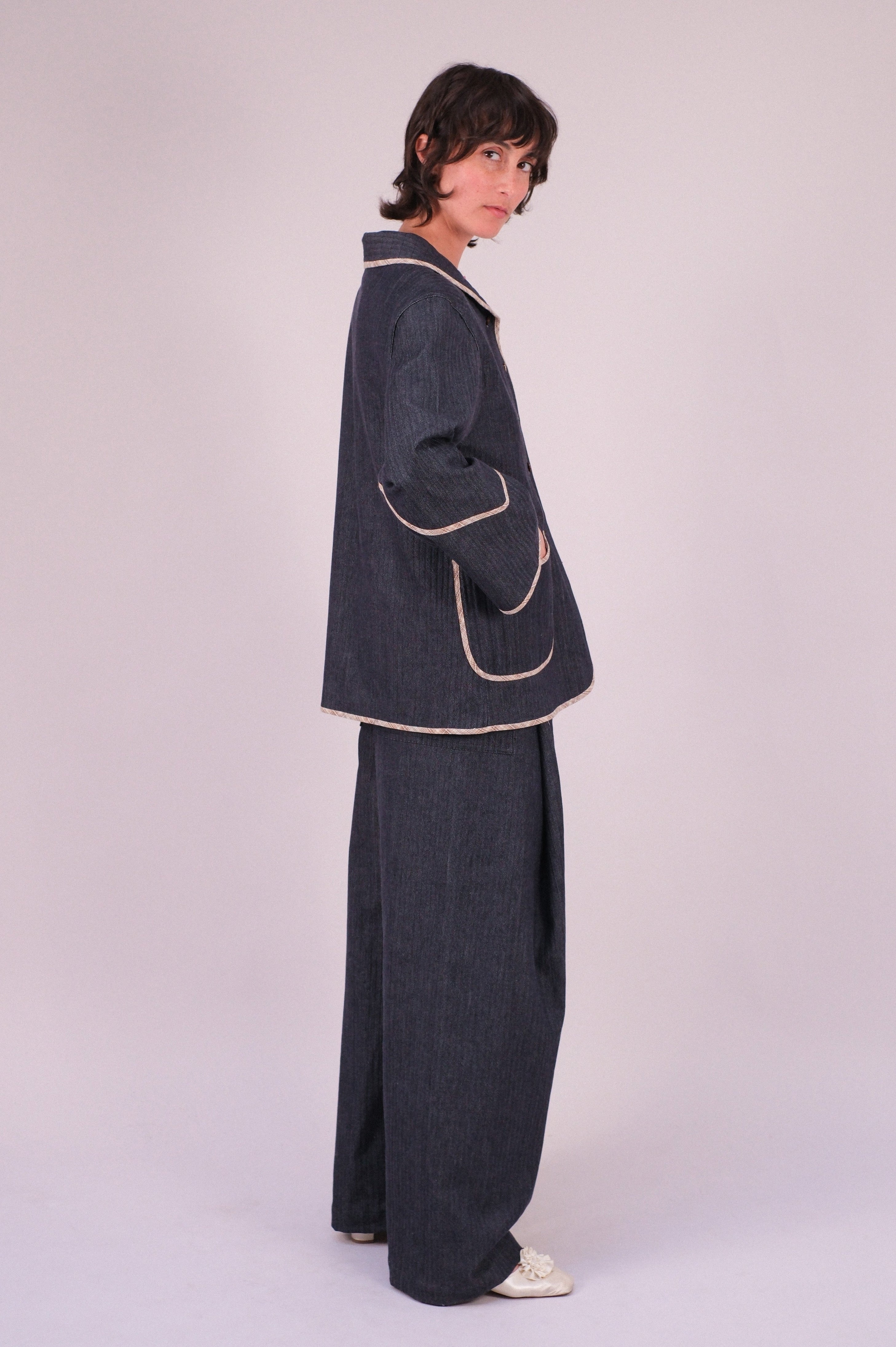 Veste du pourpointier, denim