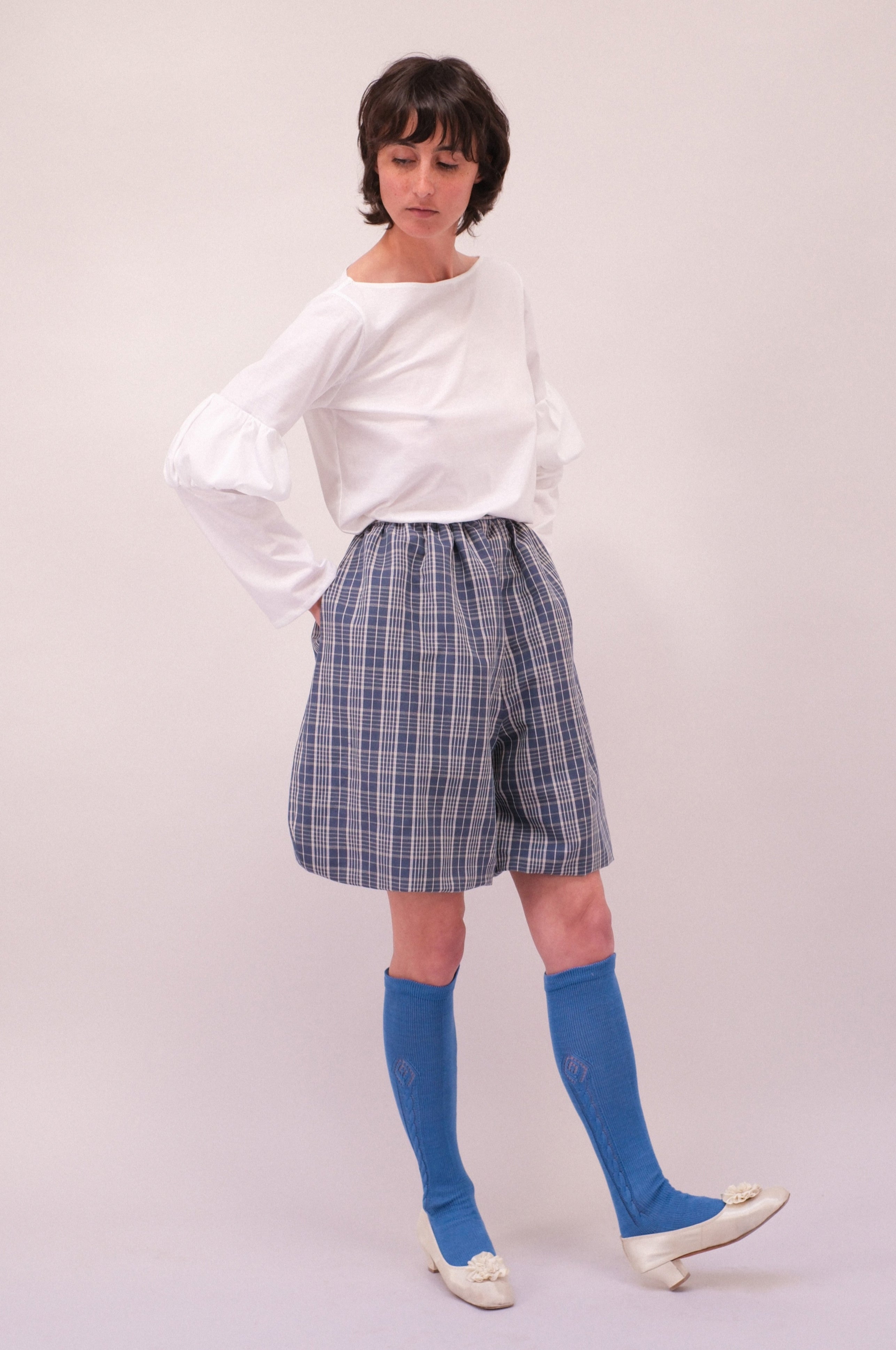Culotte bleue