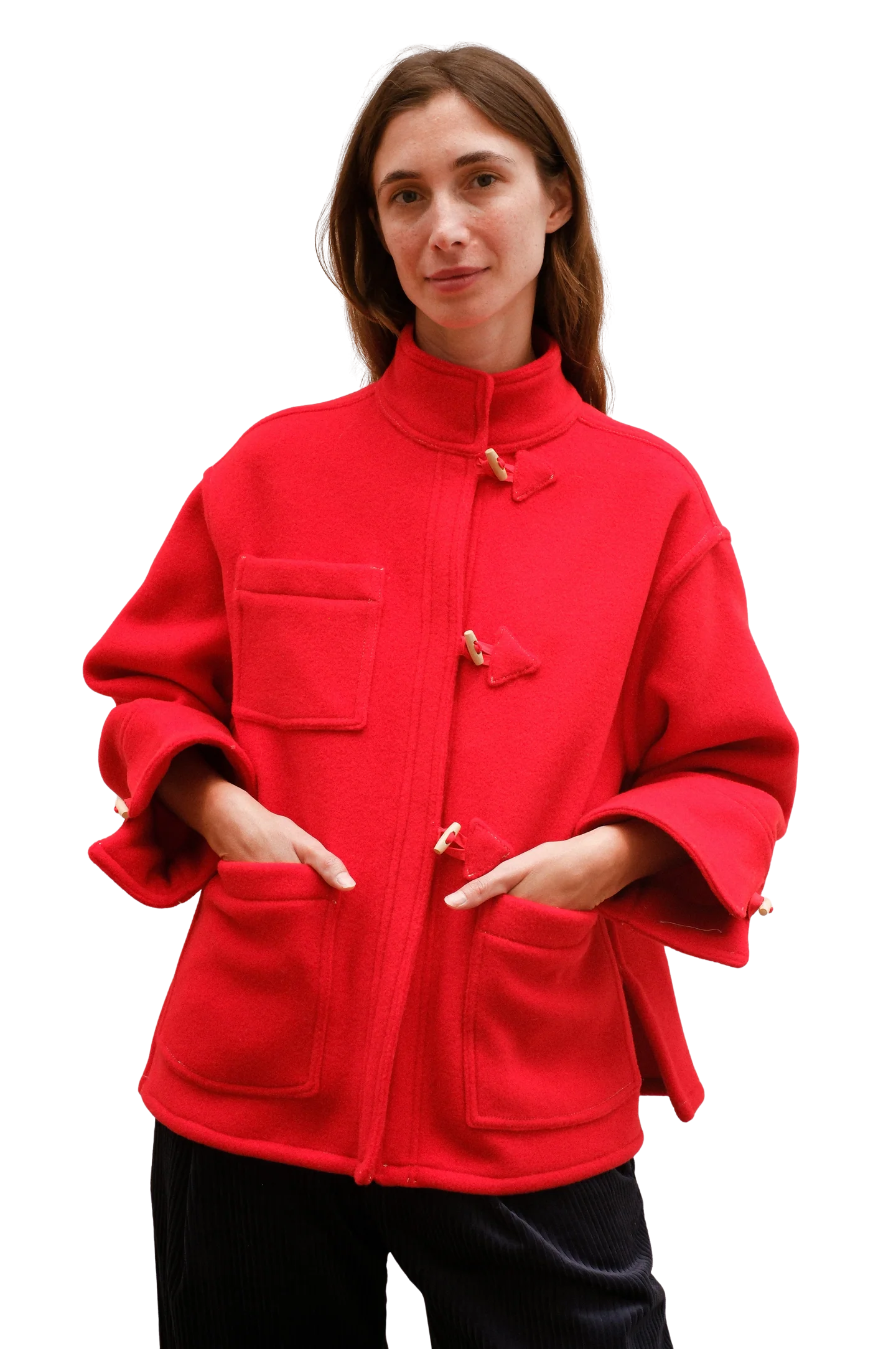 Bourjean Jacket wool, red