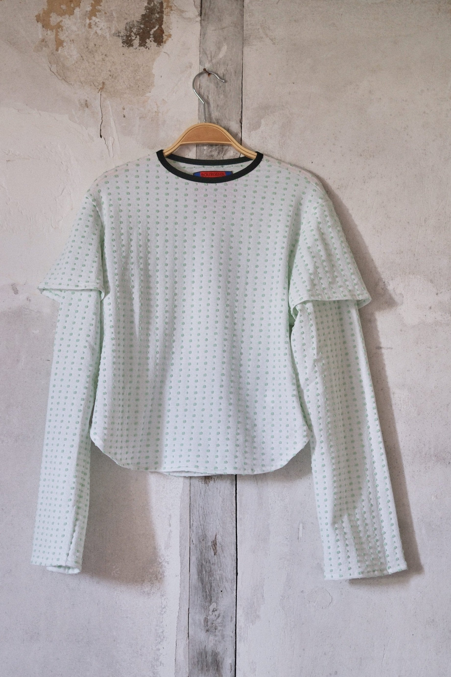 Godey Longsleeve, watergreen - Bourgine