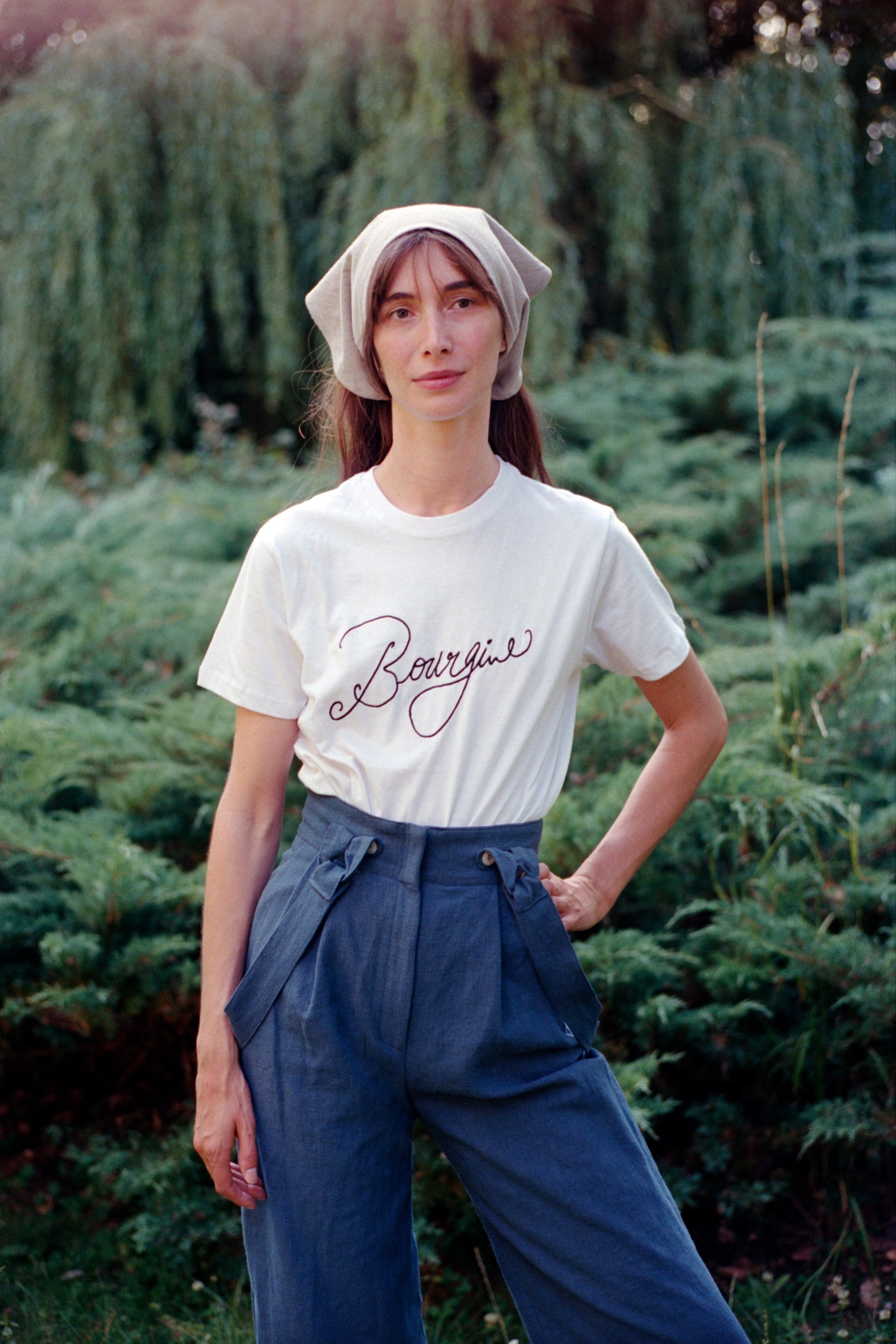 Pantalon Sélénite - bleu - Bourgine