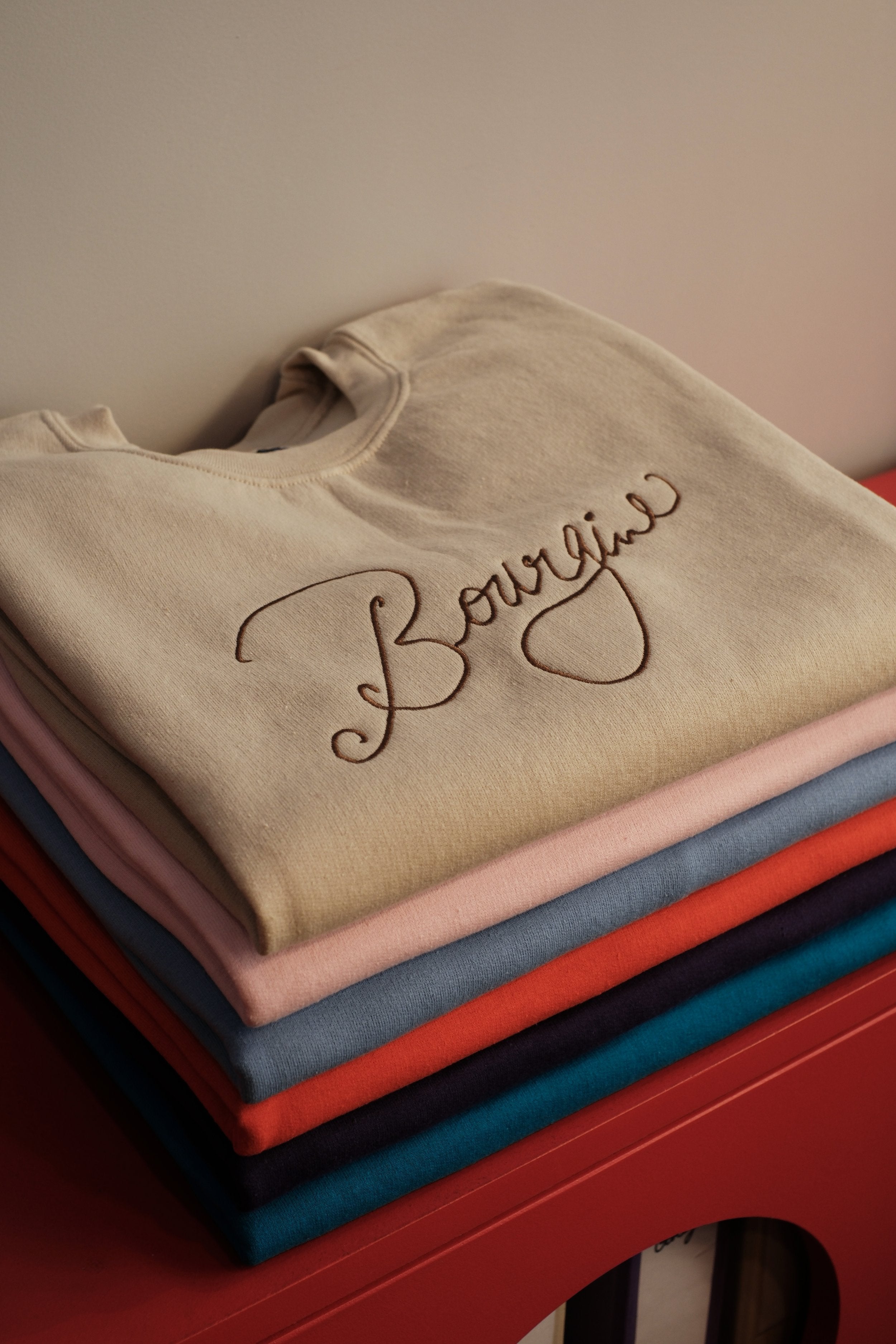 Signature Sweatshirt - Bourgine