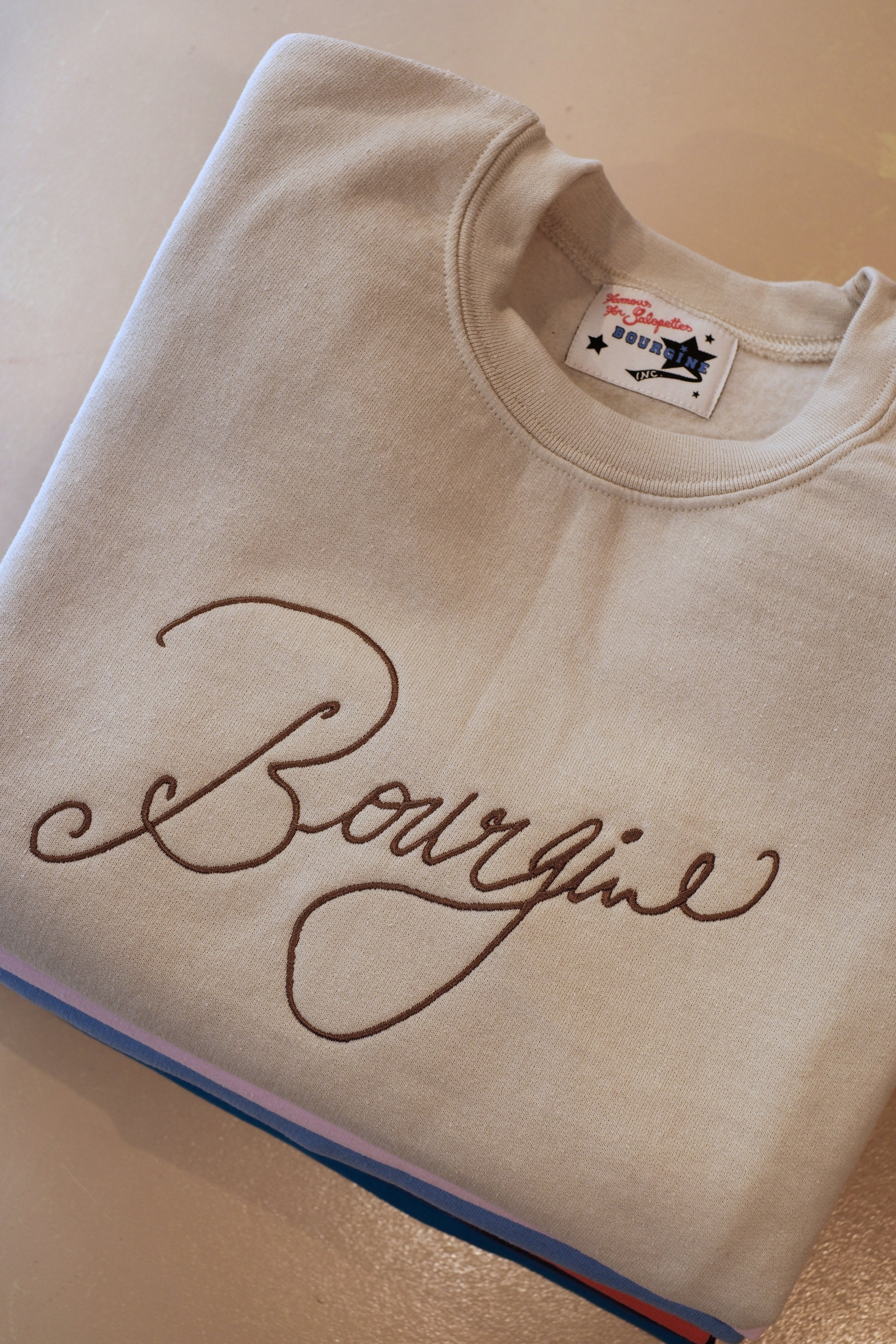 Signature Sweatshirt - Bourgine