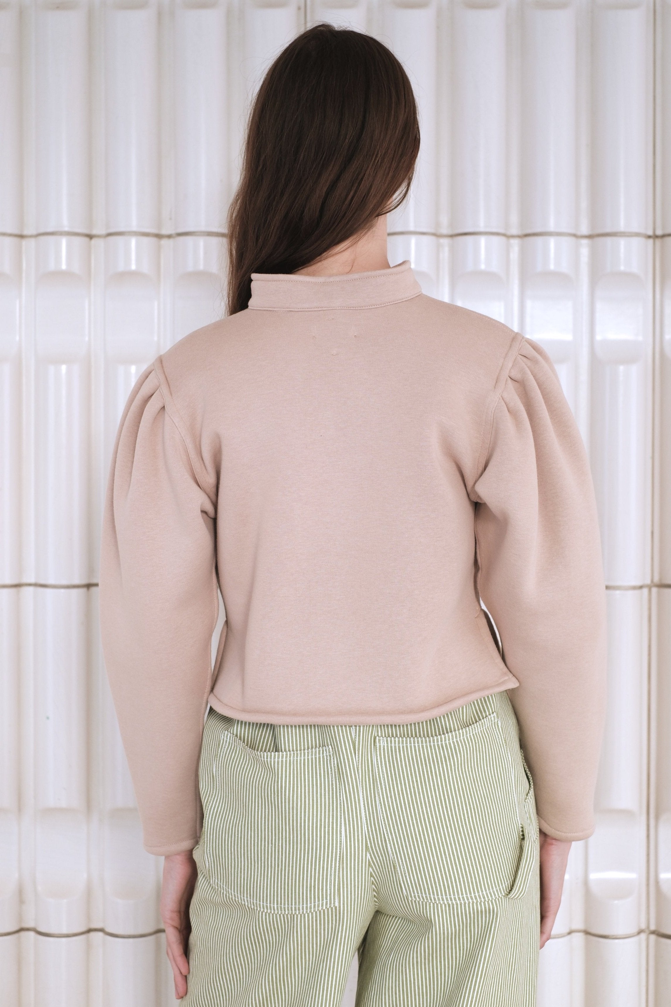 Sweat Gigot - beige rosé - Bourgine