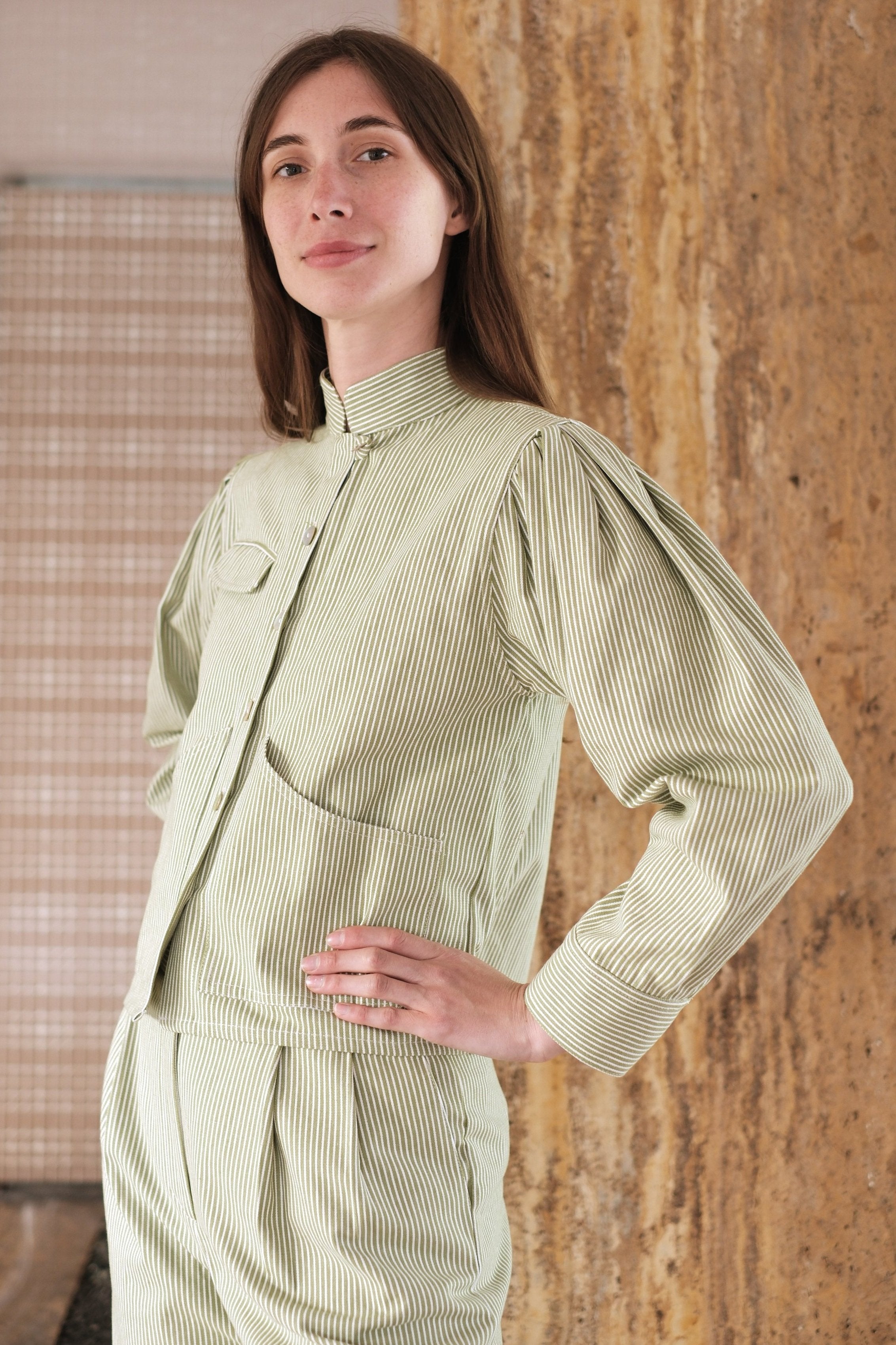 Veste Armand - green - Bourgine