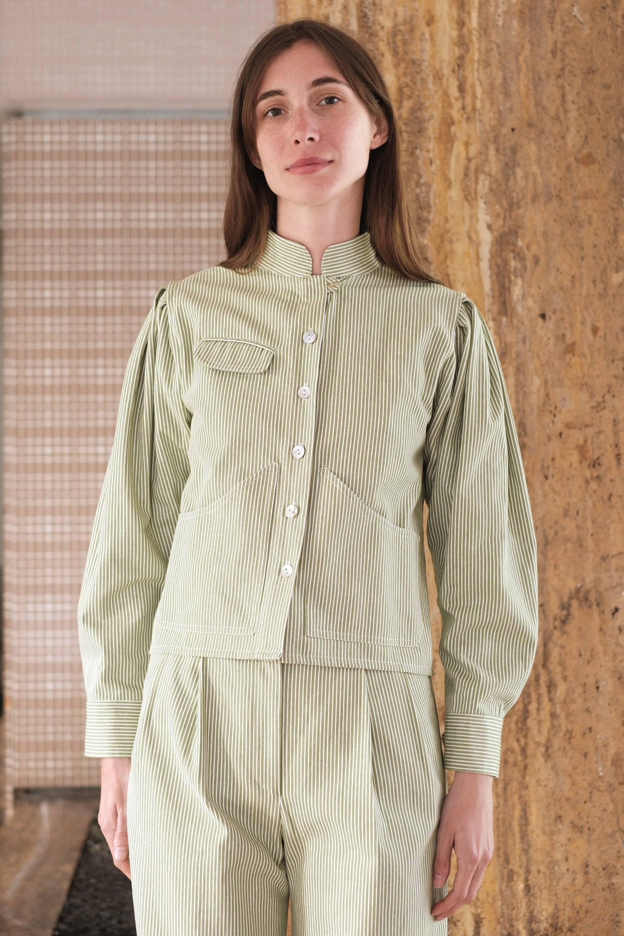 Veste Armand - green - Bourgine